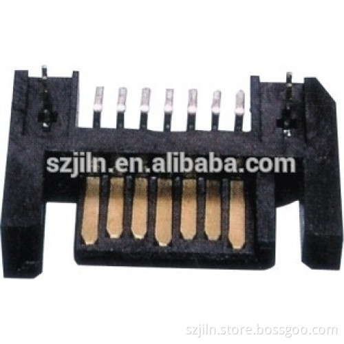 sata 7p board to correct right angle smt connector